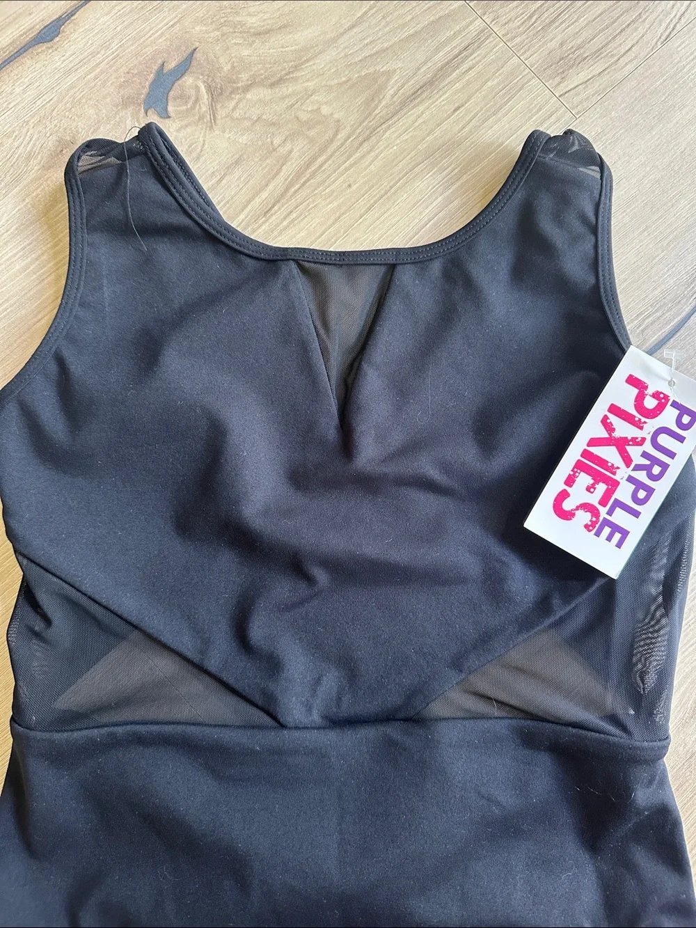 Girls' Black Dance Leotard